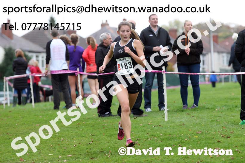 Senior womens Northern Cross Country Relays, Graves Park, Sheffield. Photo: David T. Hewitson/Sports for All Pics